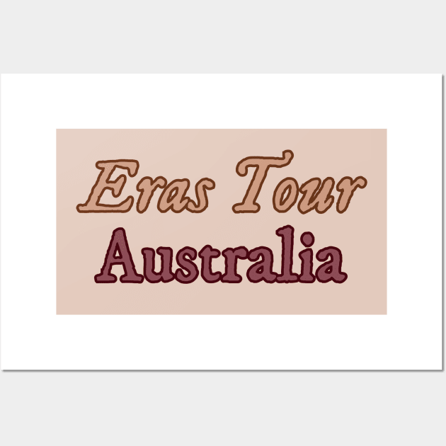 Eras Tour Australia Wall Art by Likeable Design